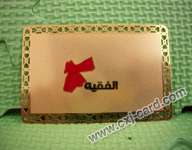 metal card/ metal name card/ golden card