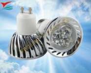 led spot bulbs,  led spotlight 3W with E27,  MR16,  GU10 base