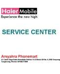 Haier service center BSD arsyahra Phonemart