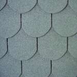 Fish-scale Type asphalt shingle