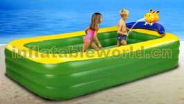 Inflatable family pool