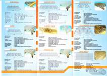 Wire mesh,  Baja ringan/ truss,  Floordeck,  Atap seng/ genteng metal,  kanal C,  SA / siku lobang,  Shelf/ ambalan,  Nok ,  talang ,  Rak Besi