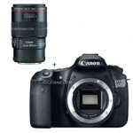 Canon EOS 60D Digital SLR Camera Body,  with EF 100mm f/ 2.8L IS USM Macro Auto Focus Lens