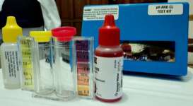 Test Kit KOLAM RENANG ( Alat tes Kadar chlorine, pH, dll.)