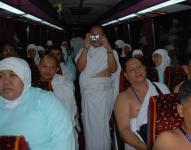 Foto perjalanan Wukuf ke Arafah