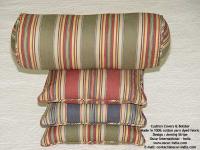 Cotton Yarn dyed stripe Cushion covers