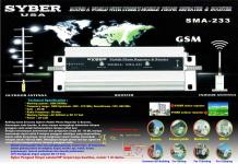 SYBER SMA- 233 GSM Repeater Booster 900Mhz Penguat Sinyal HP GSM ( For Telkomsel Indosat dan ProXL )