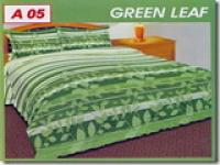 Bed Cover & Sprei Fata ' Green Leaf'