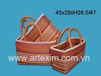 Eco-friendly Bamboo Bag,  Seagrass bag,  Jute Bag,  Tote Bag,  Shopping Bag,  handmade handbag