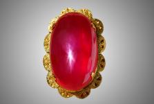 Natural Super Ruby Star Vivid Red ( Code : RBS 042) - SOLD OUT