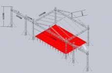 STAND TRUSS,  LIGHTING TRUSS,  STAGE TRUSS