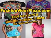 Christian Audigier women ,  men T-shirts at www.fashionwearplaza.com
