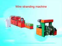 Wire stranding machine