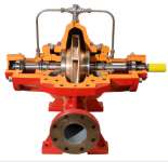 single stage double suction split case fire fighting pump