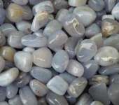 onex gray agate tumbled pebbles
