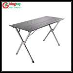 Aluminum picnic folding desk table and chairs dining table sets