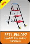 Snager Step Steel Ladder/ Hand Truck atau Tangga Kerja Rumahan / Tangga troli ( Model : SST1-EN-097)