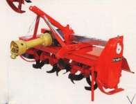 Bajak Rotary tipe tarik dengan penggerak PTO ( pull power take off driven rotary plow)