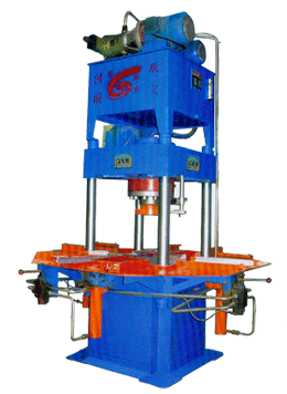 Hydraulic color brick machine(YH100-500B)