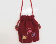 beautiful handmade cloth bag