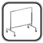 SHIRT HANGER TROLLEY