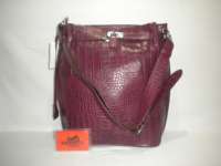 HERMES-T33	 Tas Hermes So Kelly Purple