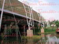 Tension Membrane Structure Awning of Exhibition Hall