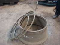 Three-piece wheel rim 20-14.00/ 2.0,  20-15.00/ 1.7,  20-15.00/ 2.0