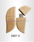 wooden USB made of mapple wood at competitive price
