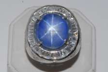 Batu Mulia Blue Safir Sharp Star No Heat ( SPS 086) Sold Out / Terjual