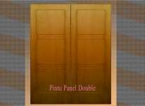 Double door plywood ( Pintu Double Triplek)