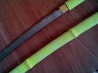 Pedang Samurai model bambu
