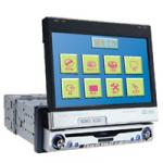 One Din 7-inch Touch screen TFT LCD DVD/VCD/CD/MP3/AMP/AM/FM/TV(Model no. WD7004)