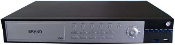4ch D1 Full Realtime H.264 Standalone CCTV DVR, 1.5U case support DVD-RW