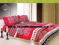 Sprei Kendra Platinum ( Artisan merah )