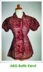 Blus Remaja Batik Kerut