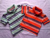 CHEROKEE Boys Short-Sleeve Thin-Striped Polo