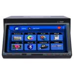 7inch 2DIN Car DVD with GPS/ Bluetooth/ Touch/ FM/AM/Ipod connector Built-in