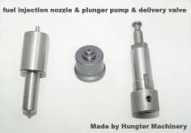 fuel injection nozzle, plunger pump, delivery valve and head rotor