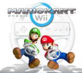 Mario Dedicated Racing Steering Wheel for Wii