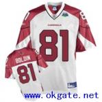 sell Arizona Cardinals Anquan Boldin authentic White Reebok NFL Jersey,  $17 of each by paypal on www.okgate.net