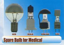 Spare bulb for medical