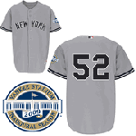 MLB Jersey New York Yankees # 52 C.C.Sabathia Gray Jersey