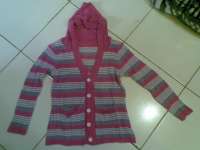 Cardigan Anak Pink Ungu