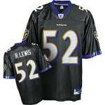 Baltimore Ravens 52 R.Lewis Black Youth Jerseys