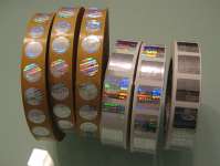 HOLOGRAM STICKERS ROLL TYPE