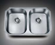 Single bowl undermount stainless steel sink