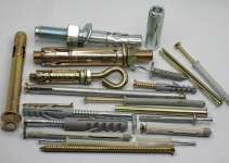 Expension bolts, Sleeve anchor,  Wedge anchor,  Drop in anchor,  Chemical anchor