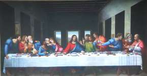 Lukisan Perjamuan kudus No. 003