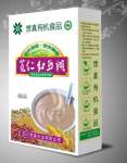 xiangzhen food& paste& powder& cereal& snack& cereal& breakfast food& prepared food& green food& organic coix seed-azuki paste